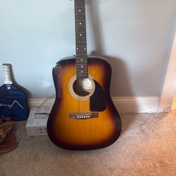 Fender FA-100 Guitar + Capo