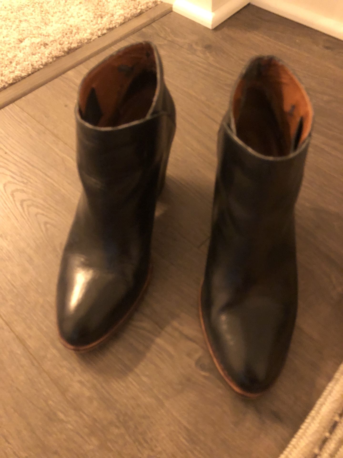 Lucky Brand Leather Boots- Women’s 9