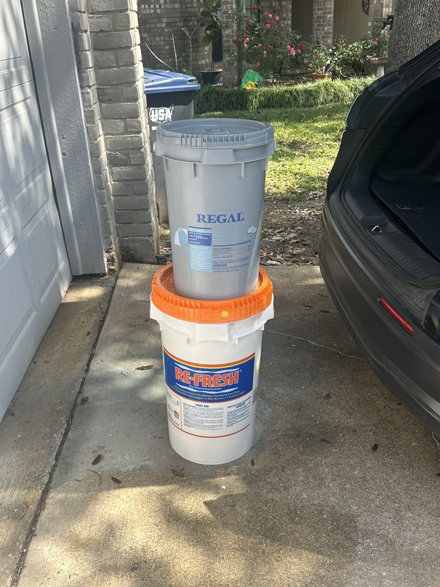 Pool Tablet And Shock