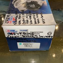 Part # 42074A Carquest Premium Alternator: Remanufactured