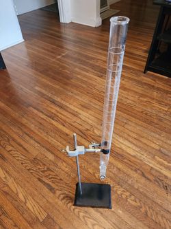 Powerhouse 351150 cylinder head CC kit graduated burette 0-100cc with stand plate