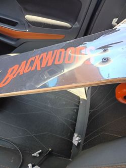 Backwoods skateboarding
