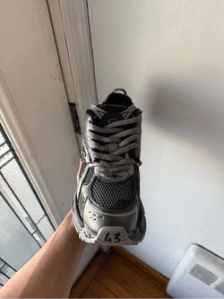 grey balenciaga runner sneakers