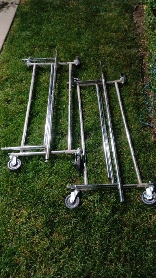 2 Clothing Racks