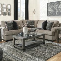 New Bovarian Stone LAF Sectional & Couch Sofa 