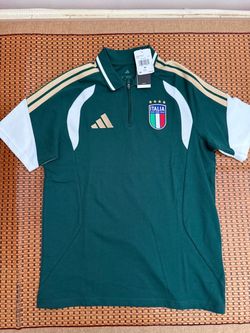 Adidas Italy polo shirt M