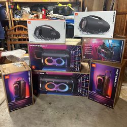 JBL Bluetooth Speakers - Boombox 4, Boombox 3, PartyBox 720, PartyBox On-The-Go 2 Plus