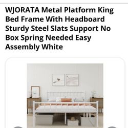 Brand New King Bed Frame