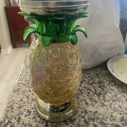 Bath and Body Works Pineapple Candle Holder