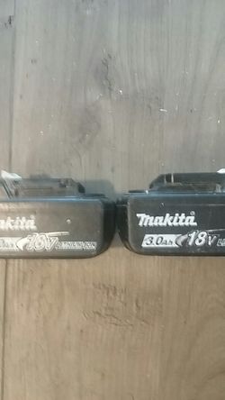 Makita 18v batteries