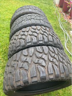 LT33-12.5-R22” All Terrain Tires Great