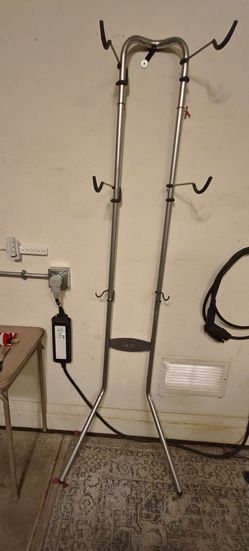Two bike bike rack holder.