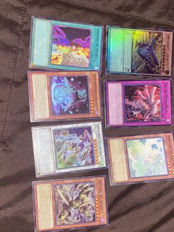 Yu-Gi-Oh Card Lot – Crystal Wing Synchro Dragon + Holo Cards
