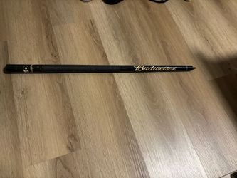 Vintage Budweiser Pool Stick (missing top)