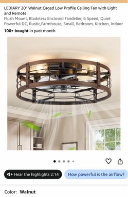Ceiling light fan new $$50