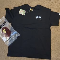 Bape x Stussy tee