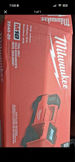 Brand new m18 Milwaukee air tire compressor