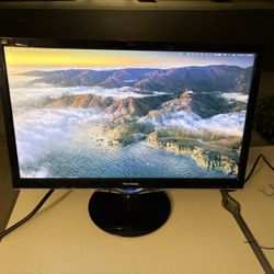 ViewSonic VX2452MH - 24" 1080p 2ms Monitor with HDMI, VGA and DVI