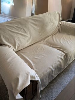 3 Pieces slipcover designed to protect Your Love Seat And Armchair, $60 or best offer
