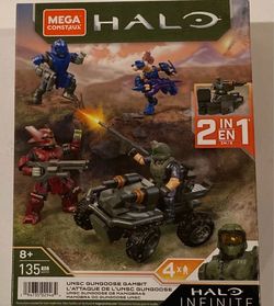 Mega Construx Halo UNSC Gungoose Gambit Set