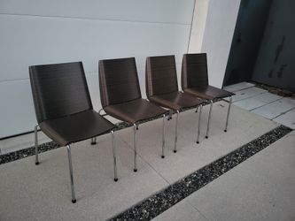 4 PLANK Millefoglie Chairs