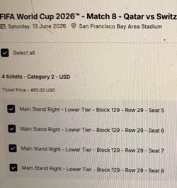 Qatar v Switzerland