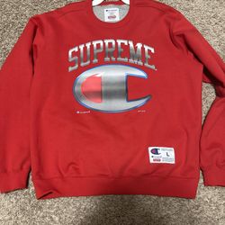 Supreme Champion Chrome Crewneck