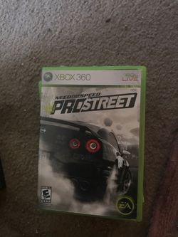 Need for speed prostreet Xbox 360