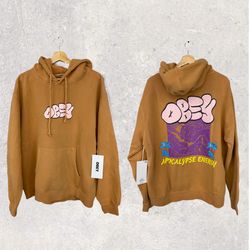 Obey Apocalypse Energy Graphic Hoodie Large
