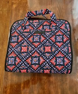 Vera Bradley Toiletries /Cosmetics Hanging Travel Bag 