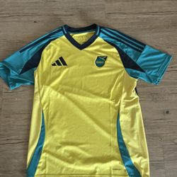 Adidas Jamaica 2024/25 Mens Home Jersey Yellow Kit Size M Men IT8541 Retail $100