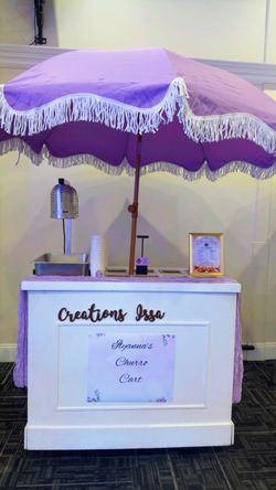 cart for desserts treats