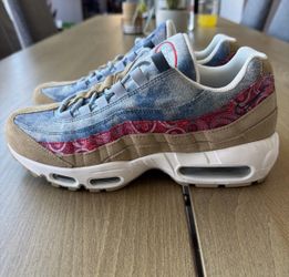 Nike Air Max 95 Wild West Blue Denim-Mens Size 9 Brand New