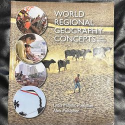 World Regional Geography Concepts Bakersfield College Textbook 