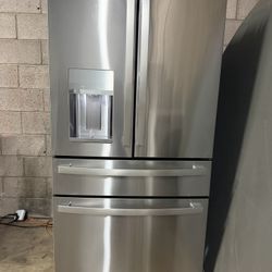 GE PROFILE FRENCH DOOR REFRIGERATOR EXCELLENT CONDITIONS 