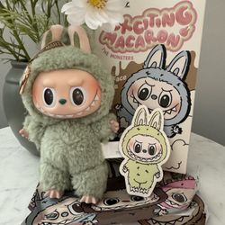 Labubu Exciting Macaron Green Grape 