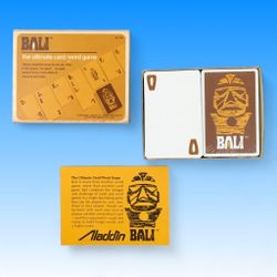 Bali card game by Aladdin. The Ultimate card/word game