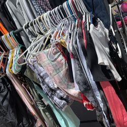 yard sale clothes shoes and more good prices!