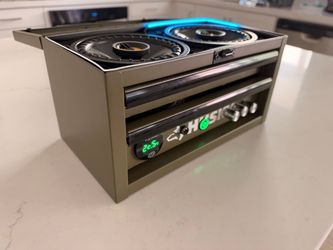 Husky Portable Toolbox with Built-in Speaker and Power