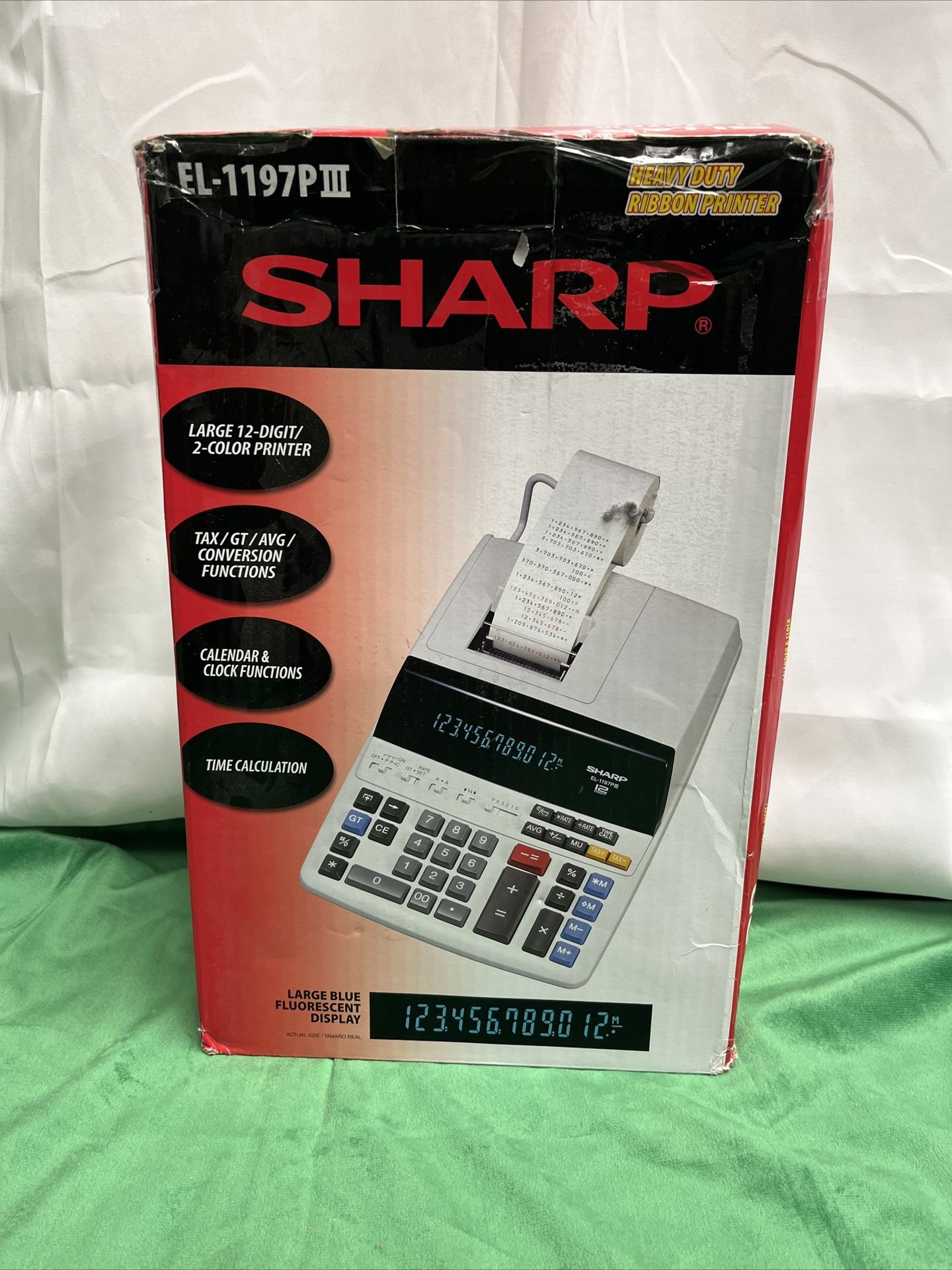 Sharp EL-1197PIII Printing Calculator