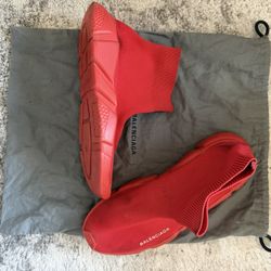 Balenciaga Speed Trainer Red 