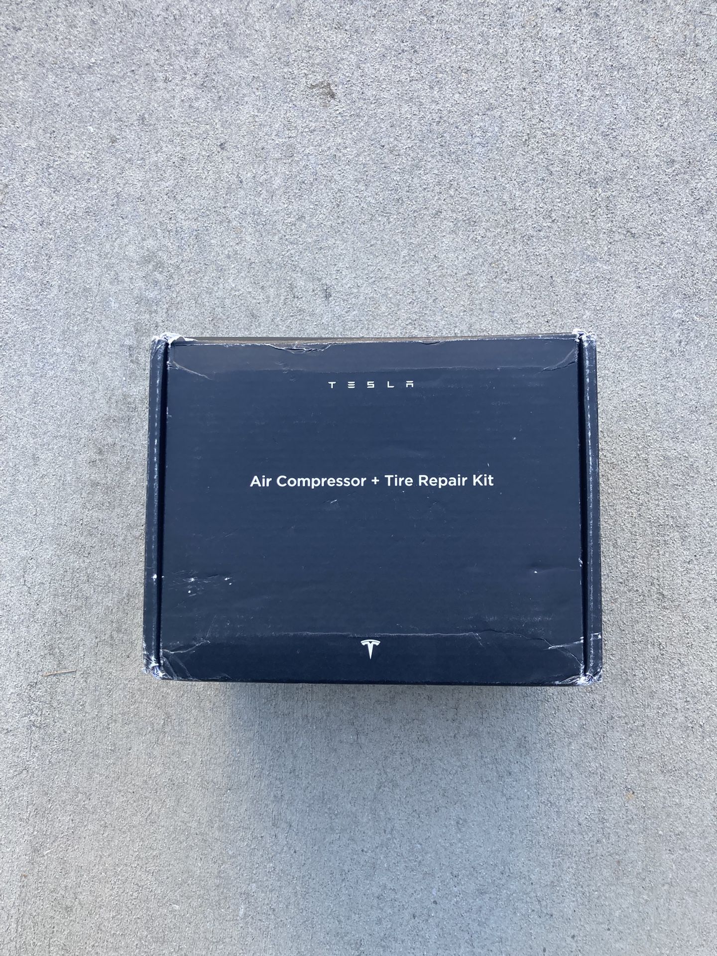 Tesla Air Compressor + Tire Repair Kit