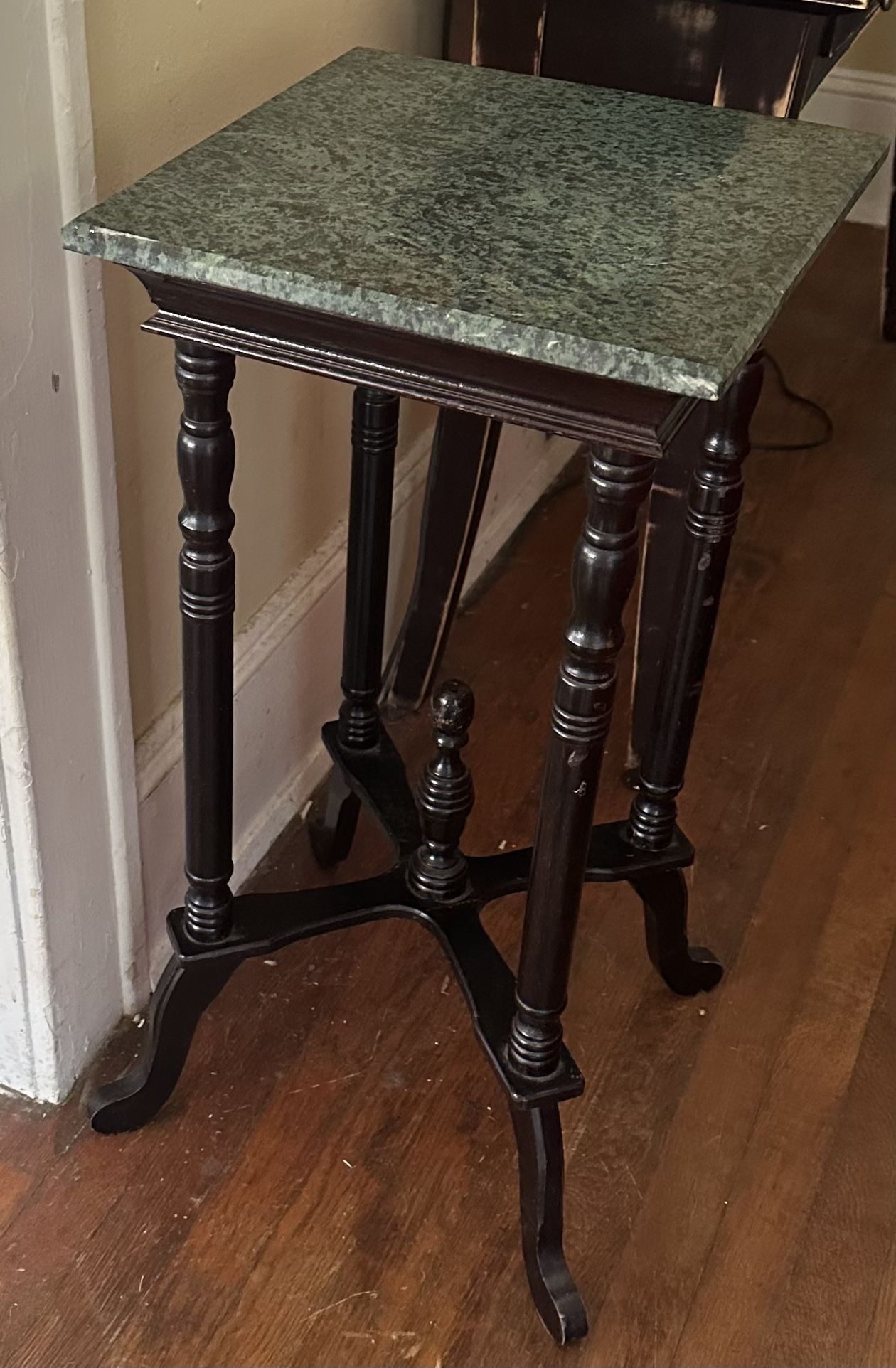 Antique Marble Top Occasional Table