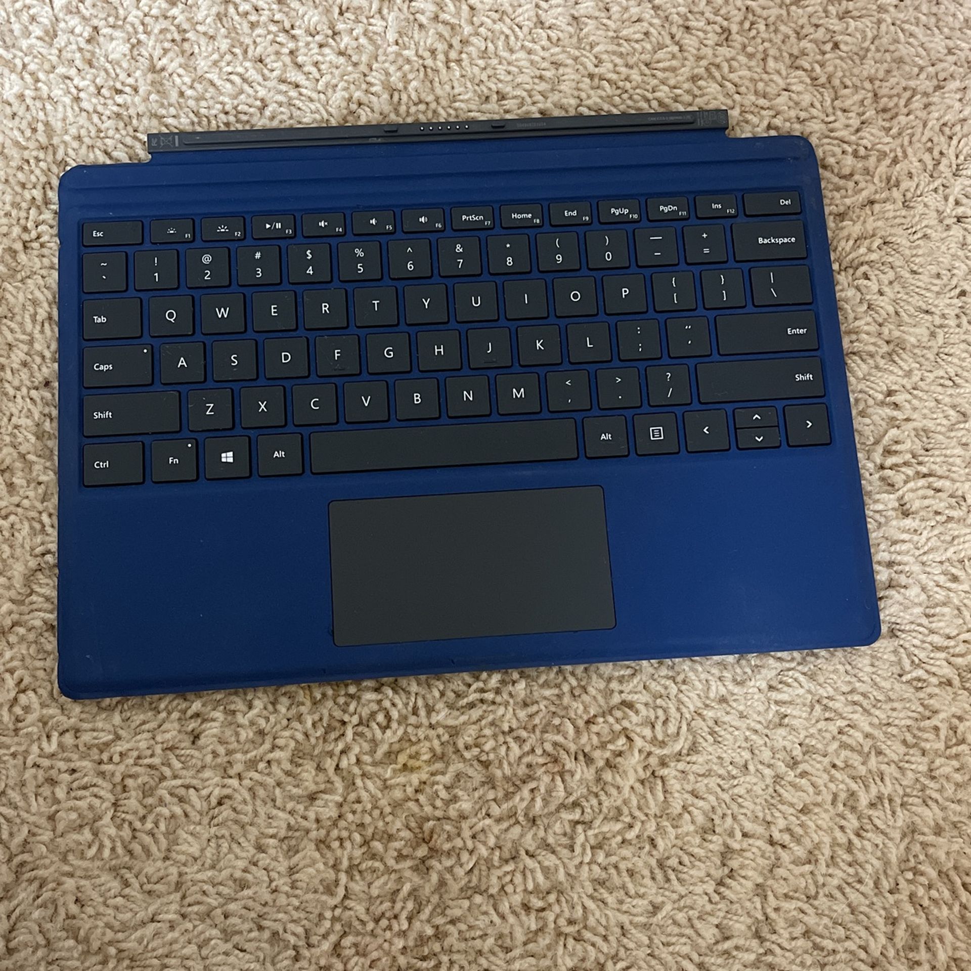 Microsoft Surface 3 Model 1654 Type Cover - Dark blue Keyboard