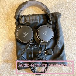 Audio-technica Headphones (w/o ear pads)