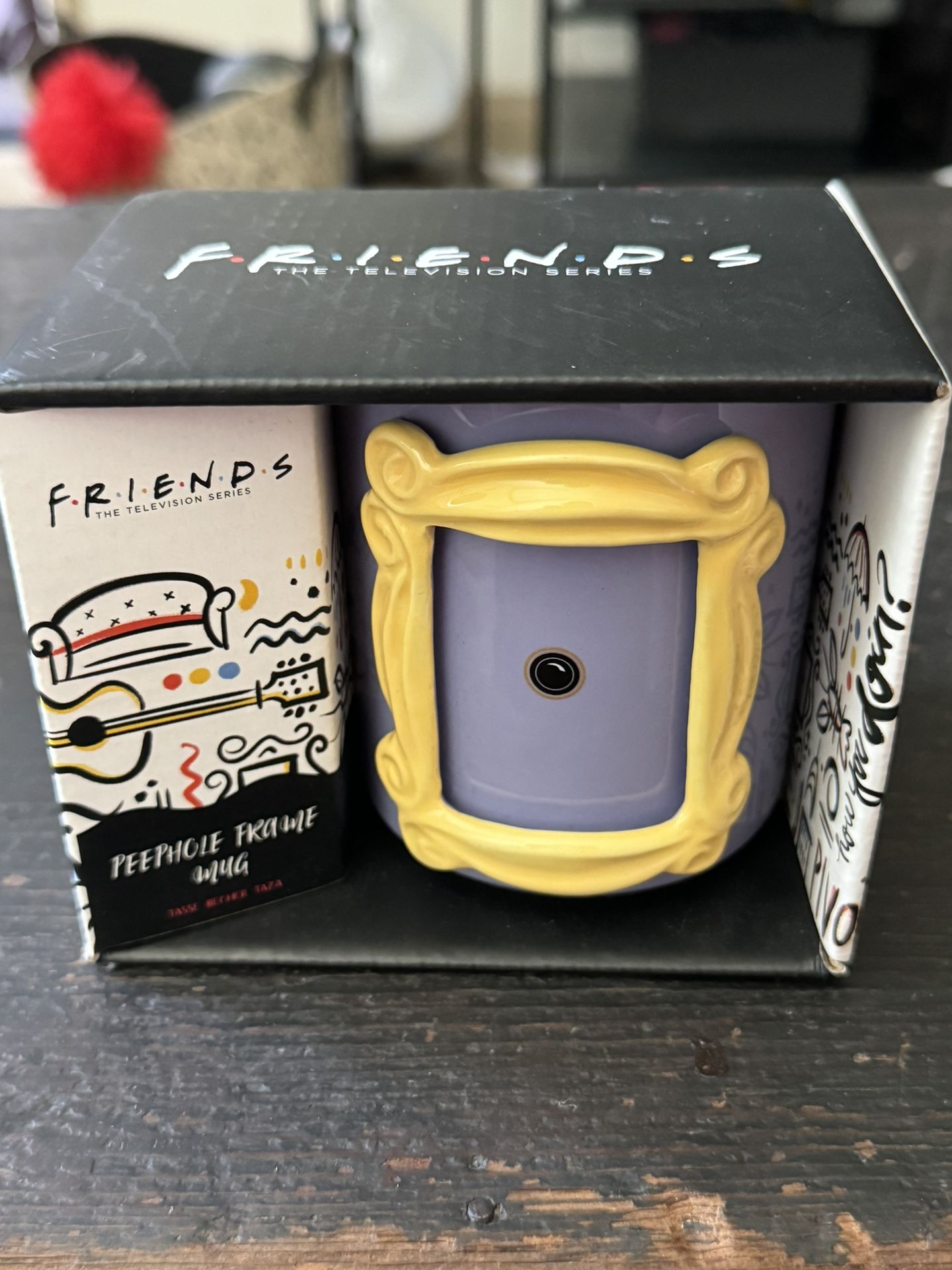 Friends Paladone Peephole Photo Frame Mug Cup Coffee Tea