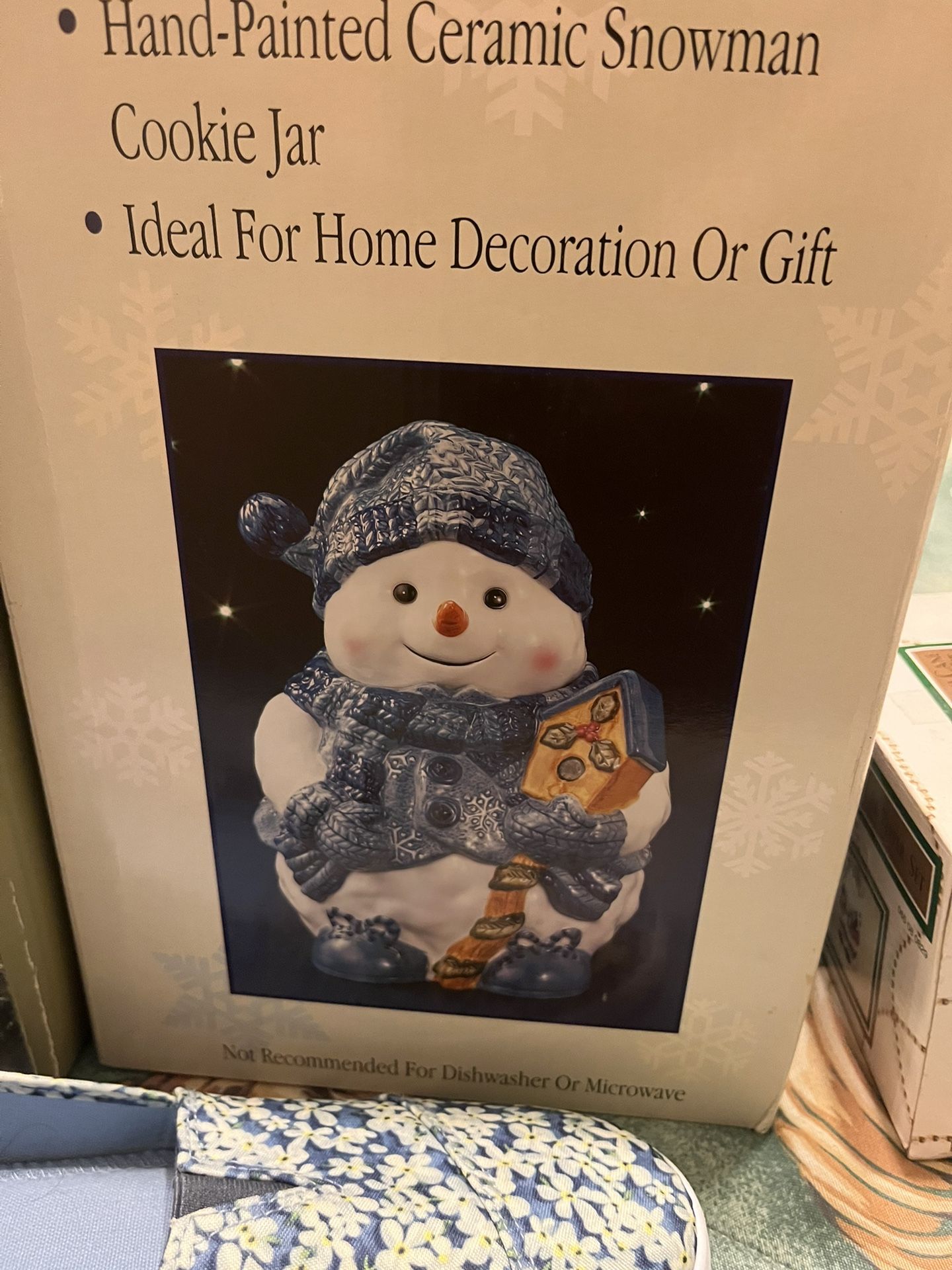 Snowman Cookie Jar