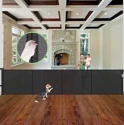 New In Box! Stcockis Retractable (155”x35”) Baby / Dog Gate $40 (#1365)