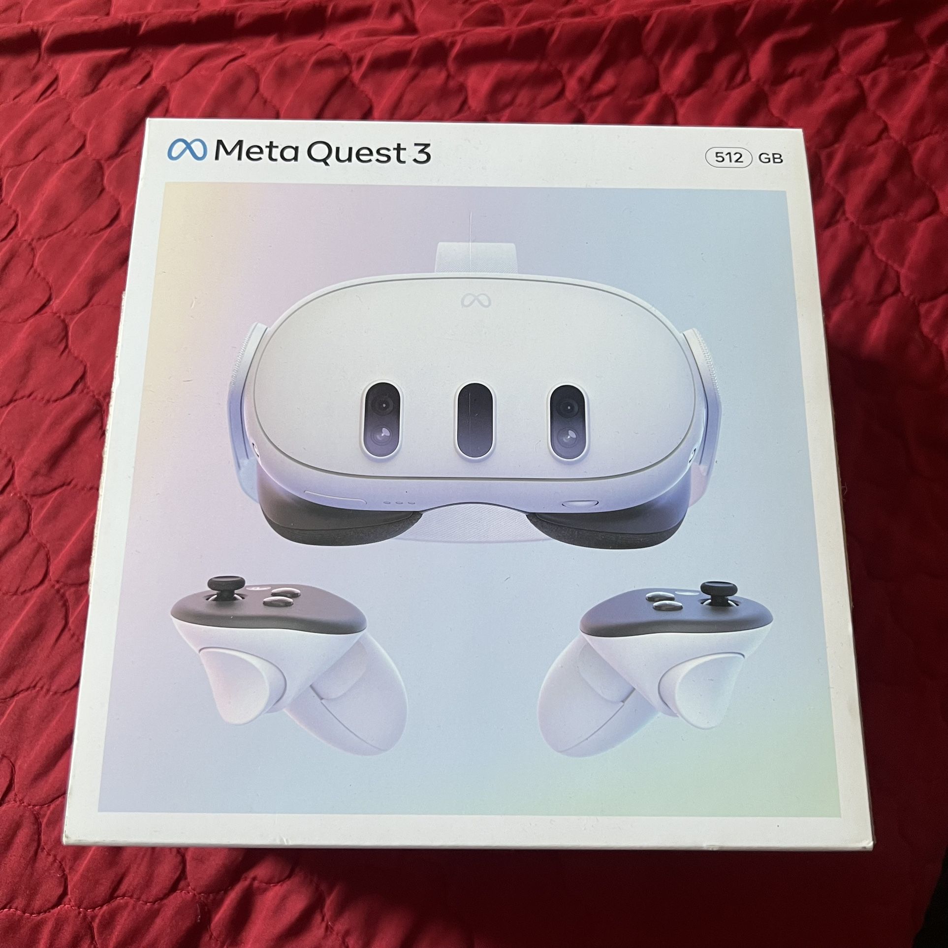 512gb Meta Oculus Quest 3 Complete With Box