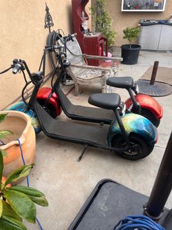 Fat wheel  scooter